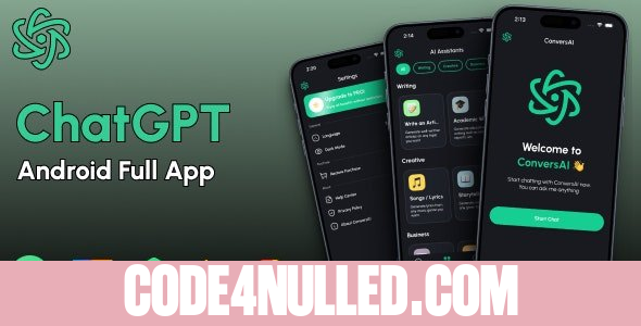 ConversAI v1.6.0 - ChatGPT AI Native Android Chat App