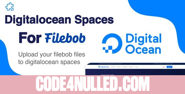 Digitalocean Spaces Add-on For Filebob v1.0