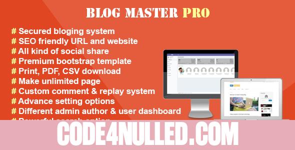 Blog Master Pro v1.2.0