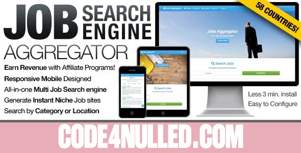 Instant Job Search Engine Aggregator v4.2