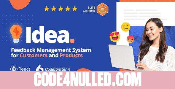 Idea Feedback Management System CRM v1.0 - Feedback & Feature Requests for your Products / Services - nulled