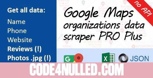 Google Maps Data Scraper PRO plus v1.20.0