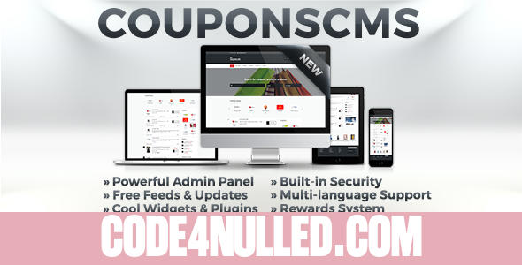 Coupons CMS v7.50