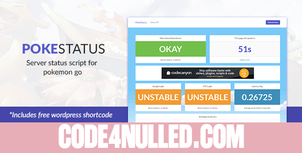 PokeStatus - Pokemon Go Server Status