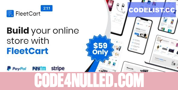 FleetCart v2.1.1 - Laravel Ecommerce System - nulled