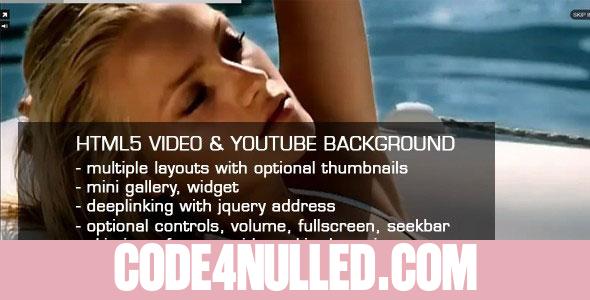 HTML5 Video & Youtube background