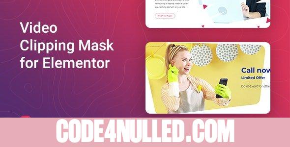 Videor v1.0.0 - Video Clipping Mask for Elementor