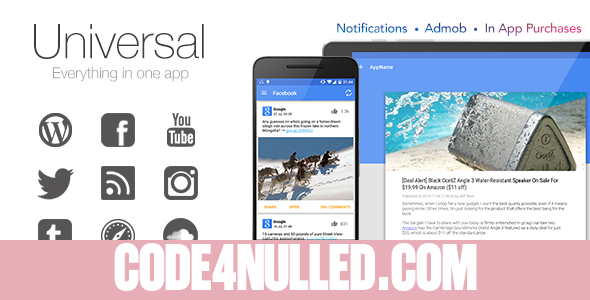 Universal v2.6 - Full Multi-Purpose Android App