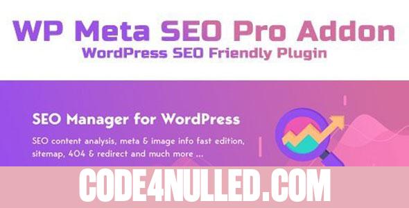 WP Meta SEO Pro Addon v1.4.6 - WordPress SEO Friendly Plugin