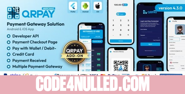 QRPay Merchant v4.3.0 - Payment Gateway Solution