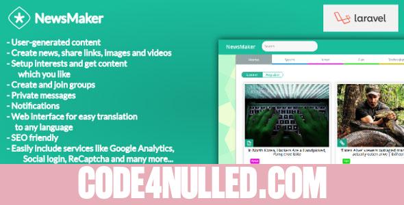 NewsMaker - CMS and Social Network