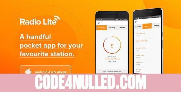 Radio Lite - Single Radio Streaming App