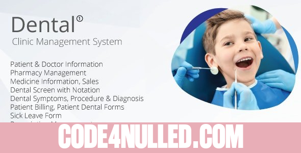 Dental Care Management System (VB.NET, SQL Server, MS Report Viewer) v1.1.0.0
