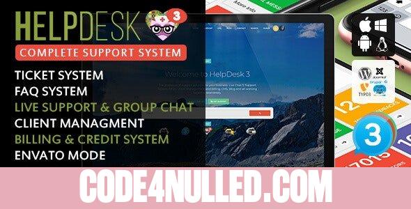 HelpDesk v3.6 - The professional Support Solution - nulled
