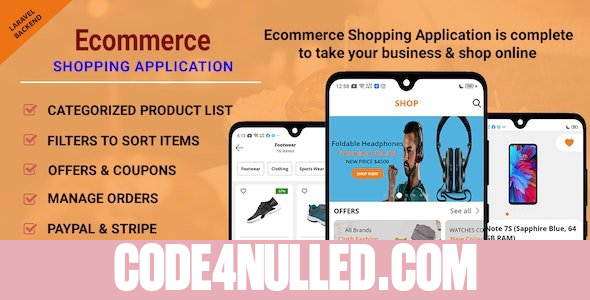 Ecommerce Shopping App v1.0.6 - Take Your Shop Online With Android Application