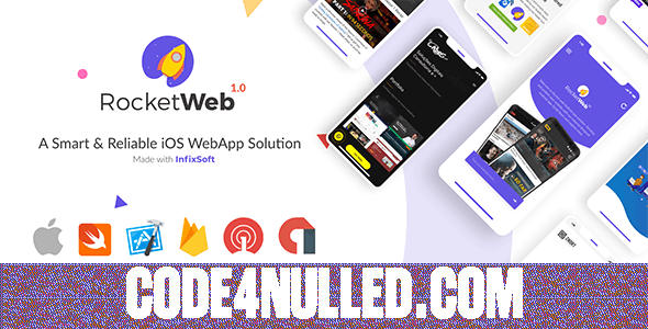 RocketWeb v1.0.5 - Configurable iOS WebView App Template