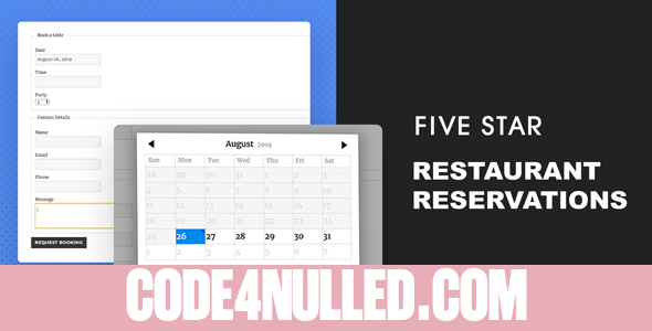Five Star Restaurant Reservations v2.2.4