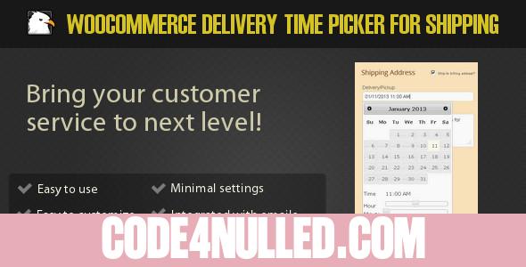 Woocommerce Delivery Time Picker for Shipping 2.2.2