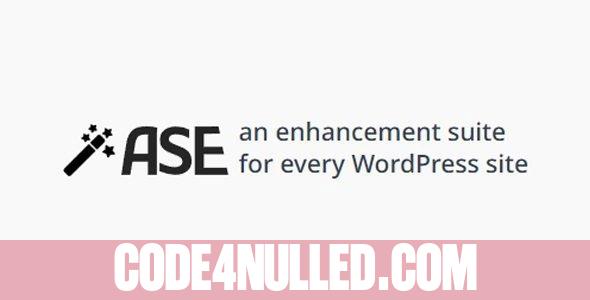 Admin and Site Enhancements (ASE) Pro v7.3.1
