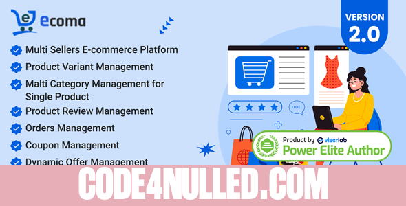 Ecoma v2.0 - Multivendor Ecommerce Shopping Platform - nulled