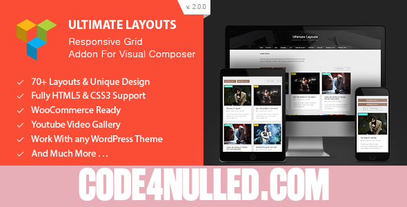 Ultimate Layouts v2.0 - Responsive Grid fo Visual Composer