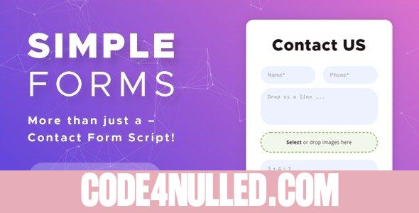 Contact Form Script v3.0.7 - Simple Forms