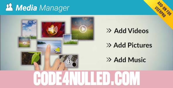 Media Manager for UserPro v3.8