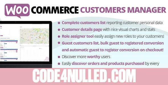 WooCommerce Customers Manager v26.0