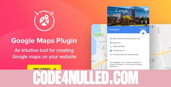 WP Google Maps v2.1.0 - Map Plugin for WordPress