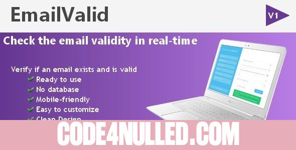 EmailValid - Check an email validity