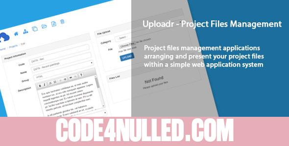 Uploadr - Project files management