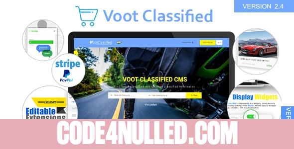 Voot Classified v2.4 - Classified Ads CMS - nulled