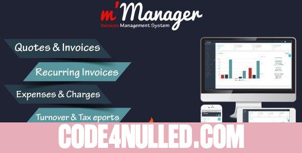 m'Manager v2.1.1 - Invoices Management System