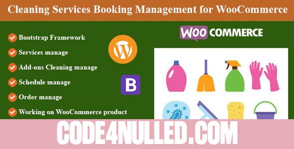 Cleaning Services v1.0 - Booking Management for WordPress and WooCommerce