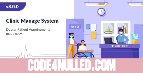 Clinic Management System v8.0 - Doctor Patient Appointment Management System Laravel