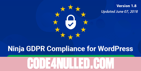 Ninja GDPR Compliance 2018 for WordPress v1.9.1