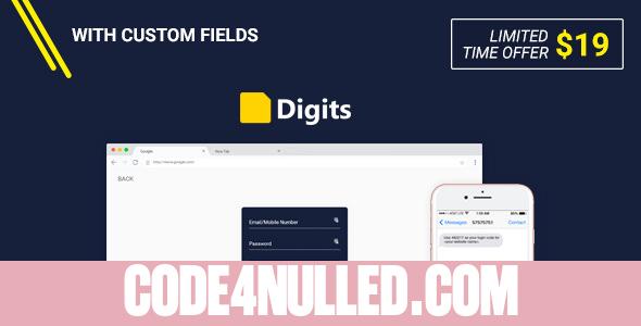 Digits v5.2.4 - WordPress Mobile Number Signup and Login