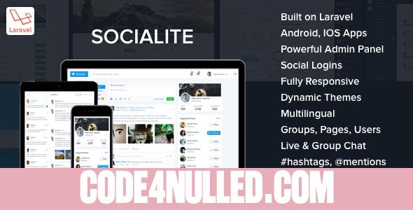 Socialite - Laravel Social Network Script