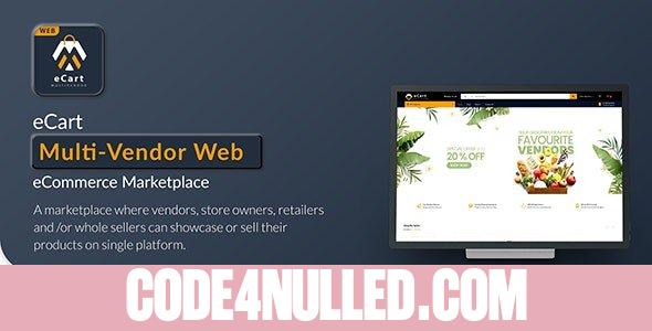 eCart Web v1.0.9 - Multi Vendor eCommerce Marketplace