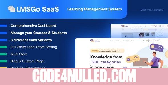 LMSGo SaaS v1.9 - Learning Management System