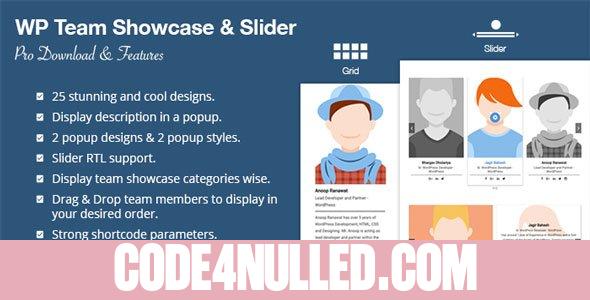 WP Team Showcase and Slider Pro v1.5.0
