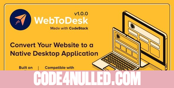 WebToDesk v1.0.0 - Convert Your Website to a Native Desktop Application