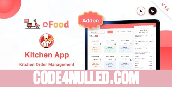 eFood - Kitchen/Chef App v1.6