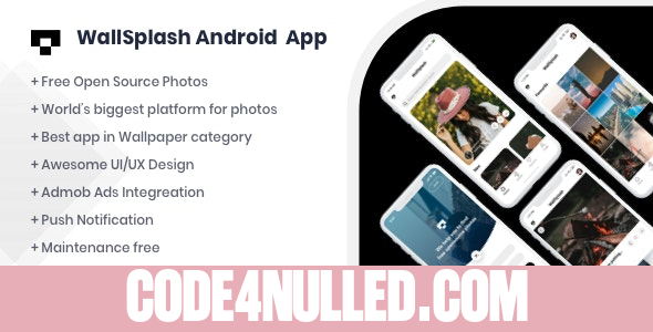 WallSplash v1.0 - Android Native Wallpaper App