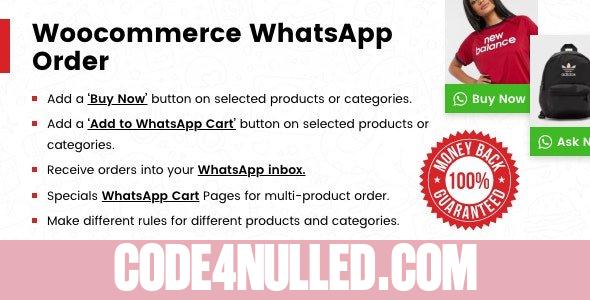 WooCommerce Whatsapp Order v1.0.4