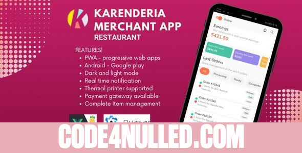 Karenderia Merchant App Restaurant v1.0.2