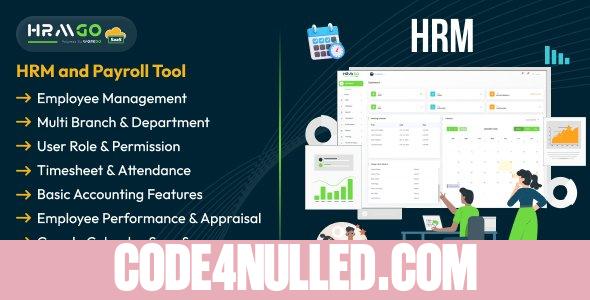 HRMGo SaaS v7.3 - HRM and Payroll Tool - nulled