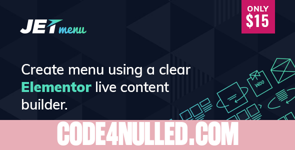JetMenu v1.2.0 - Mega Menu for Elementor Page Builder