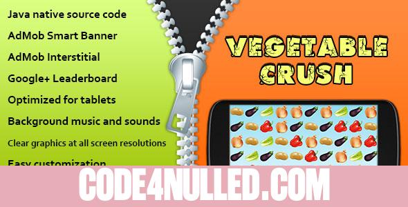 Vegetable Crush with AdMob and Leaderboard