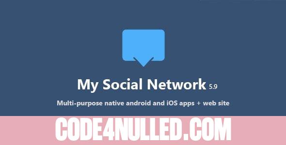My Social Network (App and Website) v5.9 - nulled